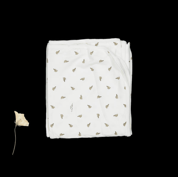 the-printed-blanket-white-leaf Lovely Littles - Sophia's StyleBlanket-1